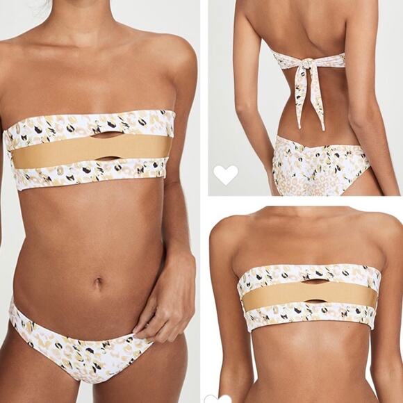 NWT Pilyq Minx Reversible Color Block Teeny Bikini - Picture 1 of 11